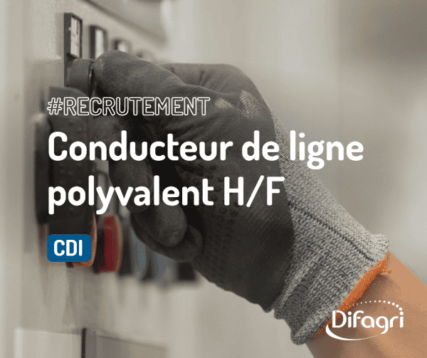 Conducteur de ligne polyvalent H/F recrutement